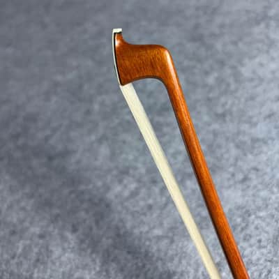 Handmade 4/4 Violin Bow 60g Ebony Frog Silver Mounted image 8
