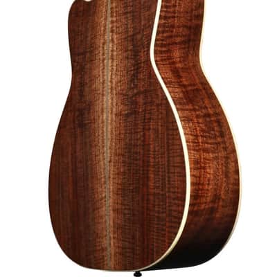 Santa Cruz OO Custom Cutaway Bearclaw Italian Spruce / Highly Figured Walnut #1255 image 6