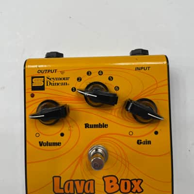 Seymour Duncan SFX-05 Lava Box Distortion Overdrive Rare Guitar Effect Pedal image 2