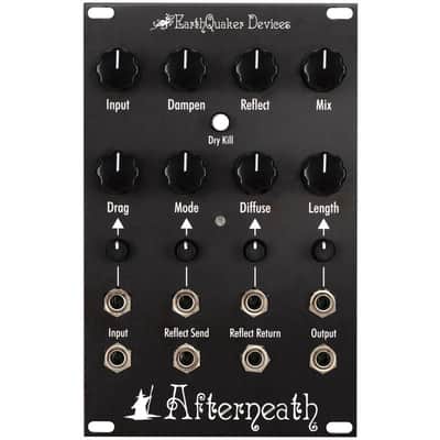 EarthQuaker Devices Afterneath Otherwordly Reverberator - Black image 1