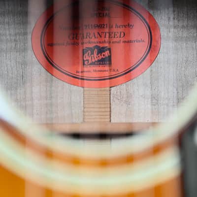 Gibson SJ-200 Montana Special from 1994 in Sunburst with original Hardcase image 6