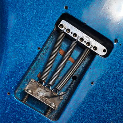 ULTRA RARE 1978 Greco ORDER MADE (Racing Stripe + Blue Metallic Sparkle) SE-600 Super Sounds S-Style ... CUSTOM SHOP Maxon "EXCEL" (1962-1964 Pre-CBS REPLICA Single Coil CLONE pickups) + GIGBAG image 22