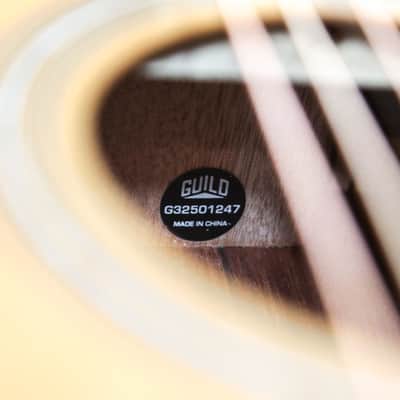 Guild BT-258E Deluxe Baritone Natural 8-String Jumbo Acoustic Electric Guitar image 11