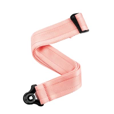 D'Addario Auto Lock Guitar Strap, New Rose image 2