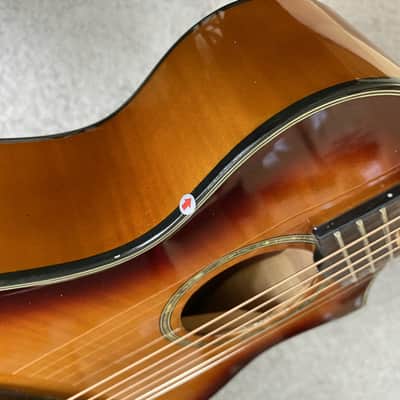 Ibanez 27 Inch Mini Acoustic Guitar, Tiger Maple Sunset Finish image 5