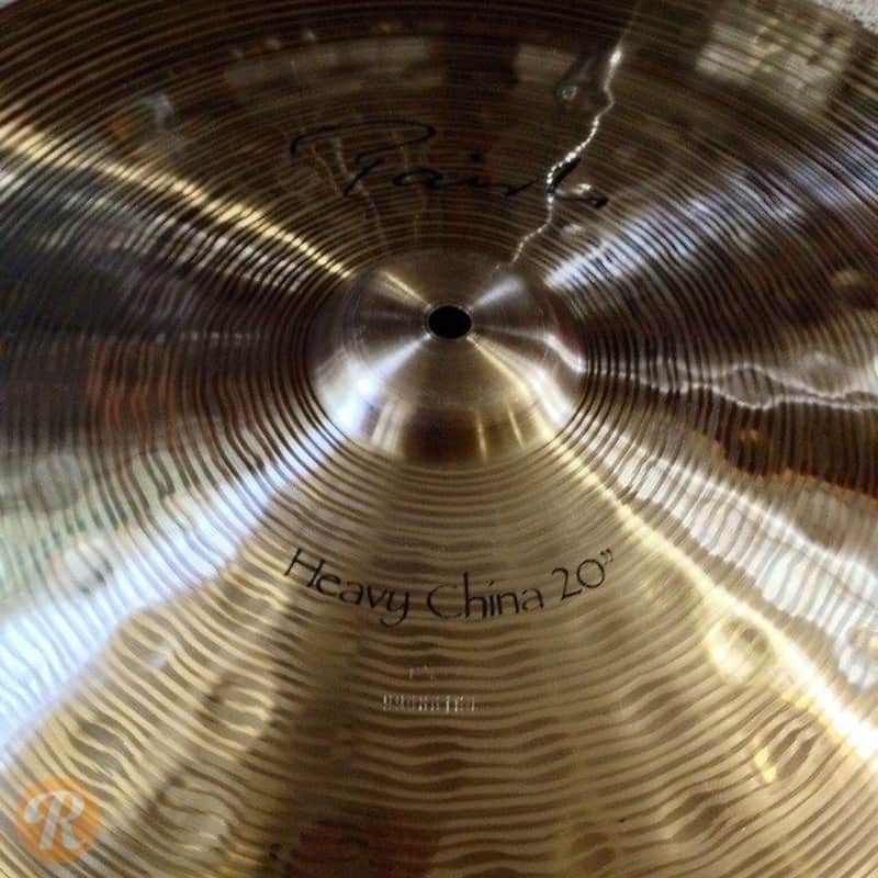Paiste 20" Signature Heavy China Cymbal 1989 - 2008 image 3
