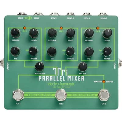 Electro-Harmonix Tri Parallel Mixer Effects Loop Mixer / Switcher Pedal image 5