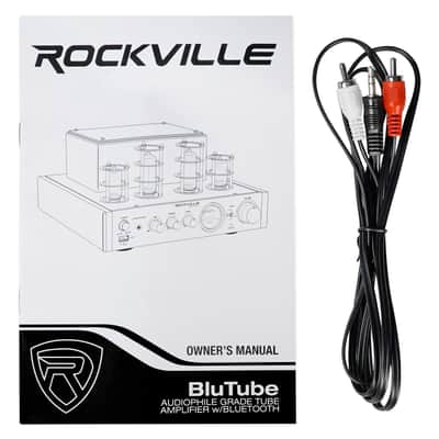 Rockville BluTube Tube Amplifier/Home Theater Receiver+(2) 8" Ceiling Speakers image 15