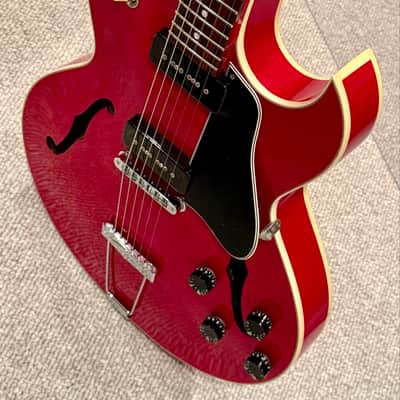 Gibson ES-135 1996 Wine Red lightweight image 4