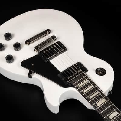 2023 Gibson Les Paul Modern Studio - Worn White | USA Push/Pull Coil Tap Slim Taper Hals 3,79kg | CoA Case Bild 6