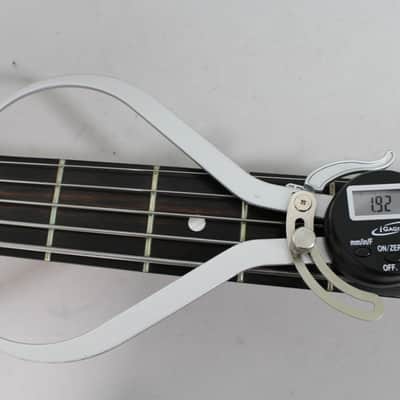 1995 G&L L-5500 Transparent Amber 5-String Active Bass w/HSC image 18