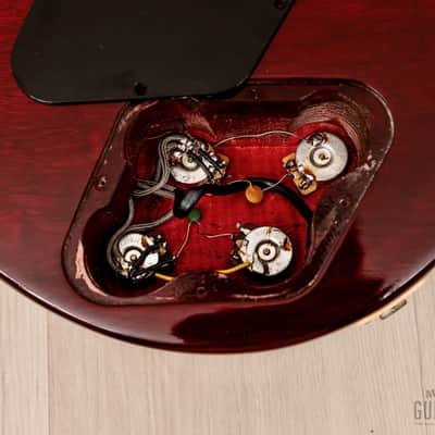 1997 Gibson Custom Shop Slash Snakepit Les Paul Cranberry Near-Mint w/ Case, Yamano image 15