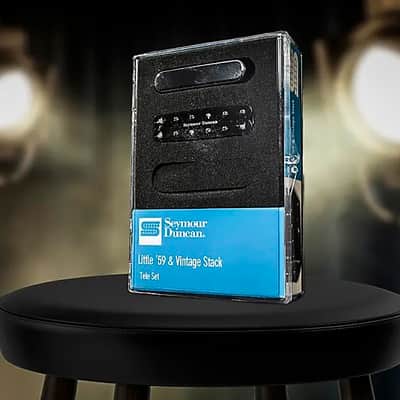 Seymour Duncan Little 59 / Vintage Stack Tele Pickup Set - black image 1