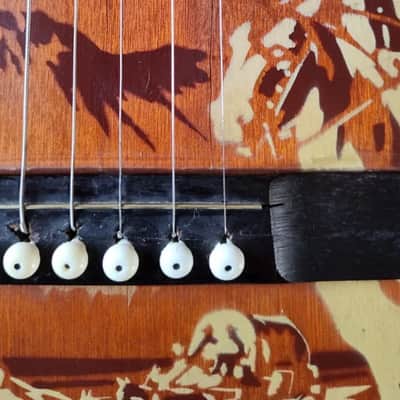 Harmony Gene Autry Cowboy Acoustic Guitar image 8