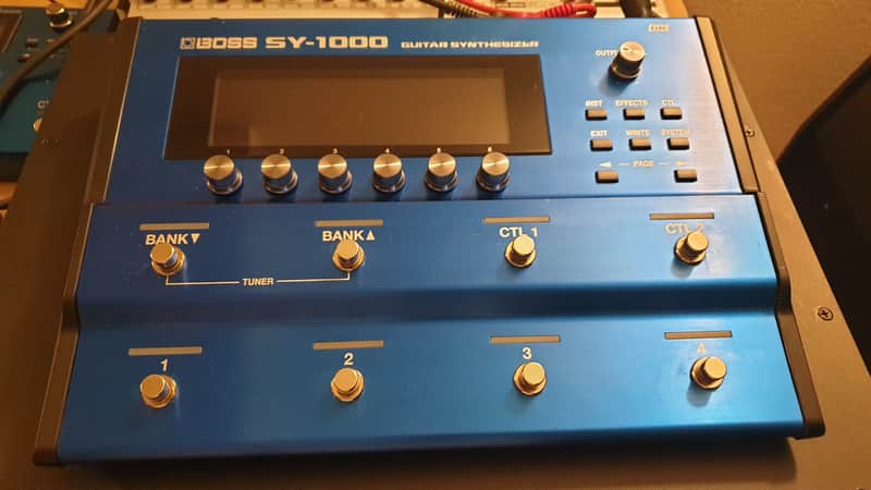 Boss SY-1000 Guitar Synthesizer 2020 - Present - Blue image 1