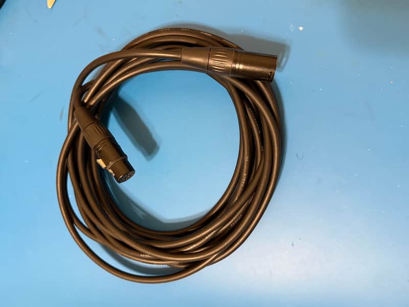 Samson TM30 Tourtek 30' Male XLR to Female XLR Mic Cable 2010s - Black image 1