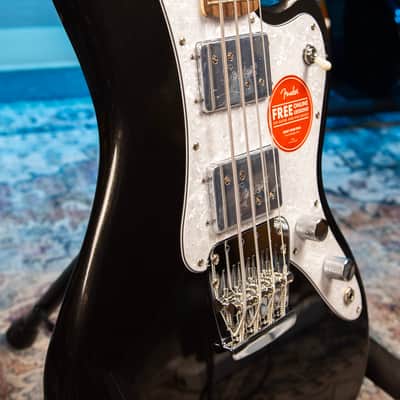 Squier Paranormal Rascal Bass HH 2026 - Metallic Black image 5