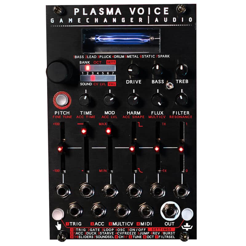 Gamechanger Audio PLASMA Voice Synthesizer Eurorack Module image 1