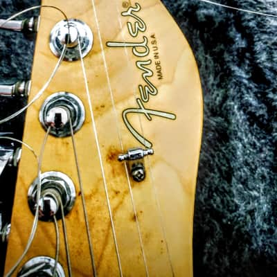 Fender NEW TELECASTER PLUS **** 6164205 TELE PLUS RW BLB W/C 12/1996 - BLU BURST CON MATICES VERDES GOLPE PLANCO NACARADO PERLADO USA PLUS DE LUXE image 21