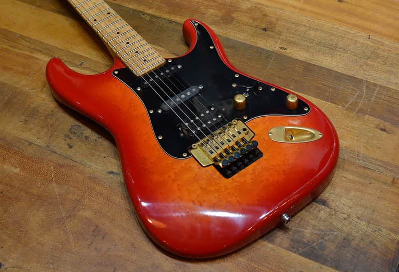 Fender Japan STR-75R Pro Feel Series SSH FR SB 1988' image 1