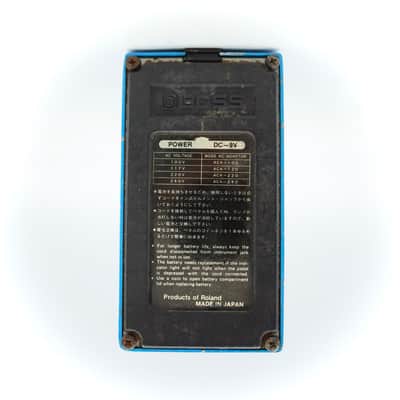 Boss CS-1 Compression Sustainer 1979 Made in Japan Silver Screw Skeleton Switch Vintage Compressor Pedal 8400 image 4