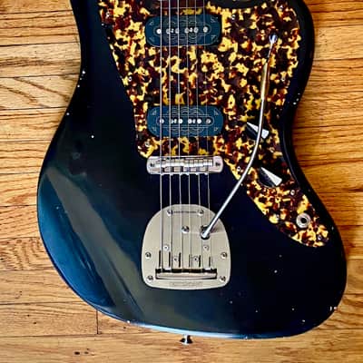 Waterslide Offset Black W/ Mojo UK Decosonic Pickups & Descendant Vibrato NEW (Authorized Dealer) image 7