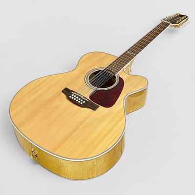 Takamine GJ72CE-12 G Series Jumbo Cutaway 12-String Acoustic Electric Guitar - Natural image 13