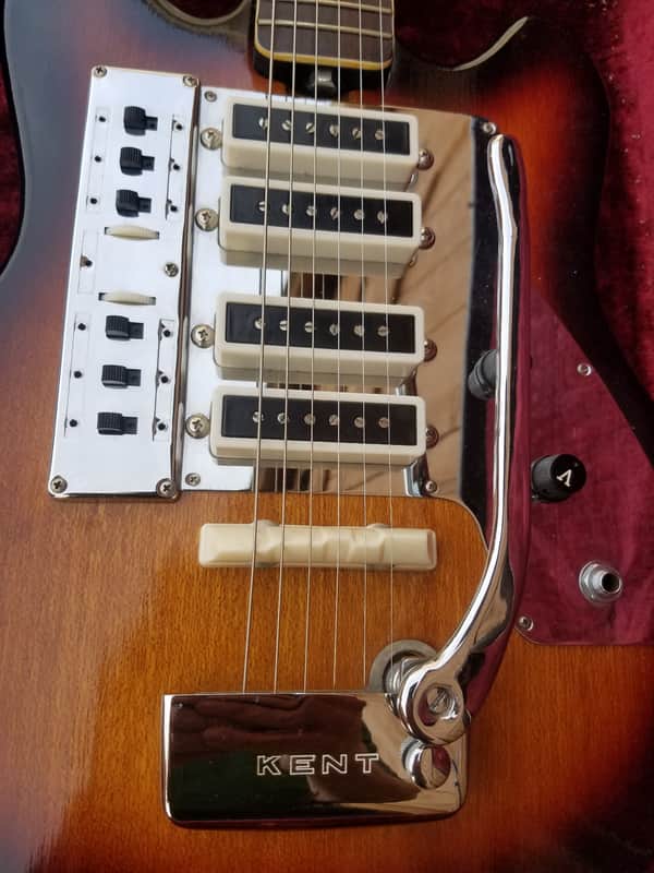 1960's Kent Videocaster 4 Pickup Electric Guitar Exceptional