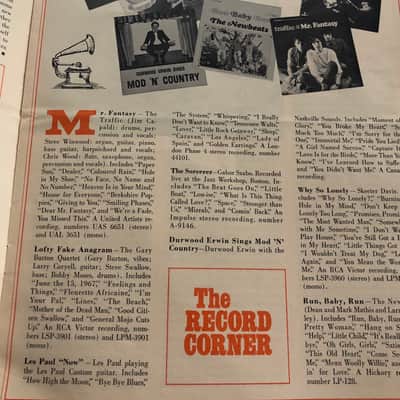 1968 Gibson Gazette Volume 8 No 2. Les Paul Reintroduction of Standard and Custom Rare Vintage image 5
