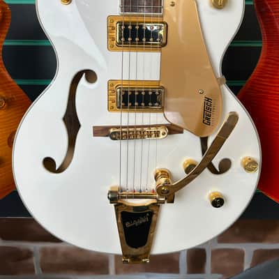 Gretsch G5422TG Electromatic DC Snowcrest White 2022 Semi-Hollow Guitar image 4