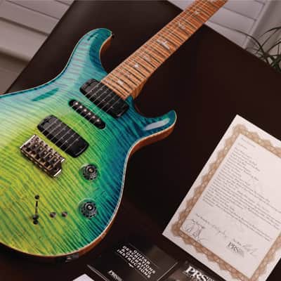 [RRP £10,995] PRS 2023 Private Stock Modern Eagle V Limited Edition in Laguna Dragon's Breath | Mint Condition | image 8