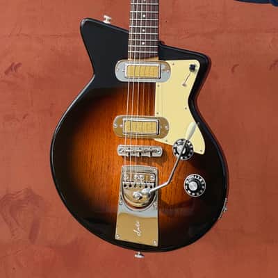 Daro guitars MODEL P Goldfoils 2024 - Black burst nitro gloss image 1
