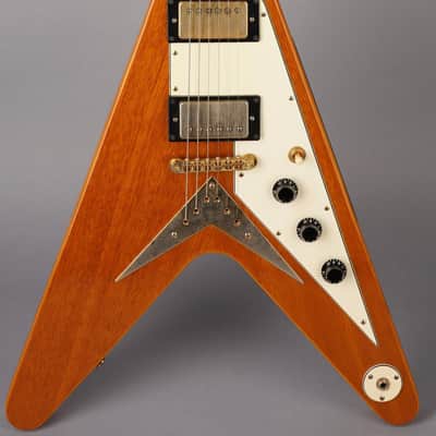 Epiphone '58 Korina Flying V - 1998 Korea - Natural w/OHSC image 2