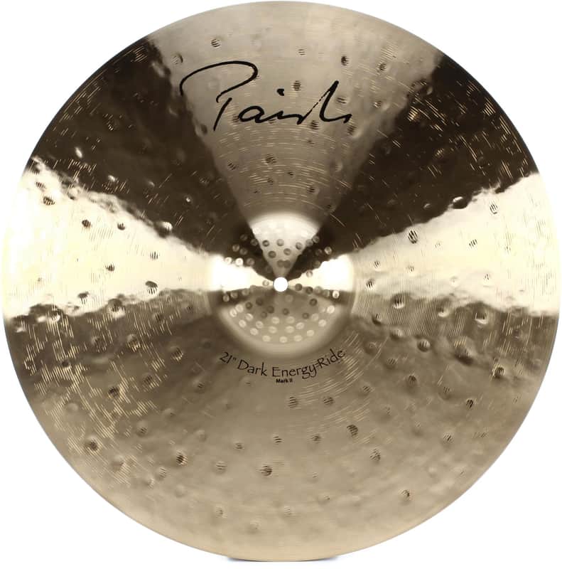 Paiste 21 inch Signature Dark Energy Ride Mk II Cymbal image 1
