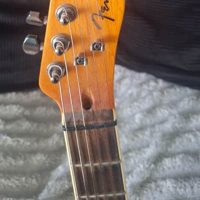 Fender Special Edition Custom Telecaster FMT HH with Laurel Fretboard 2019 - Present - Amber image 3