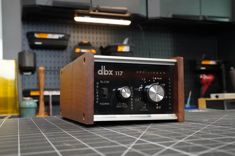 dbx 117 Compressor / Expander 1970s - Black image 1