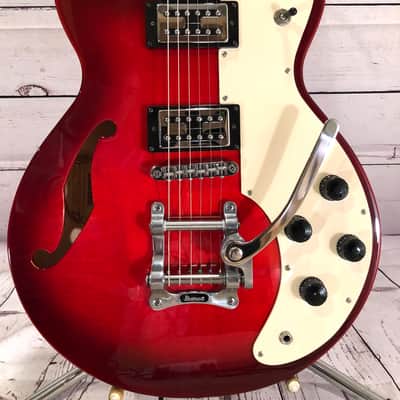Ibanez AMF73T-SRD-12-01 Semi-Hollowbody - Sunset Red - 2014? image 2