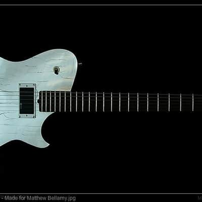 Handmade Custom Matt Bellamy Muse M1d1 Mirror Manson Guitar Replica preloaded W/ X Y Midi pad and Veyz Sustainer 3 mode sustainer features | Free Name Decal On Headstock | DHL Express Included | image 20
