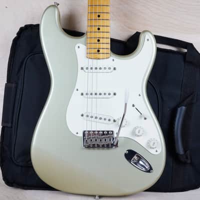 Fender ST-57 Stratocaster Reissue CIJ 1996 Aged Inca Silver Japan w/ Bag image 1