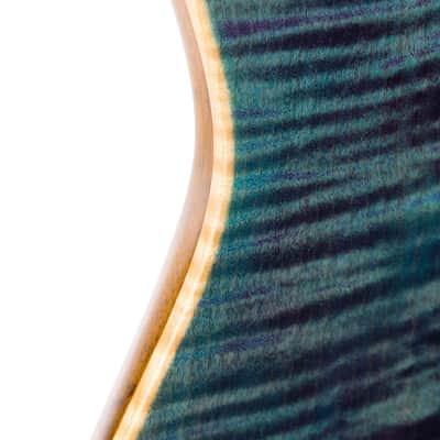 Tom Anderson Guitarworks Angel - Ultraviolet Blue with Binding image 13