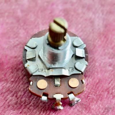 Vintage 1966 Gibson CTS 500k matched pot set - Volume / Tone - ES-335 PAF 1965 image 4