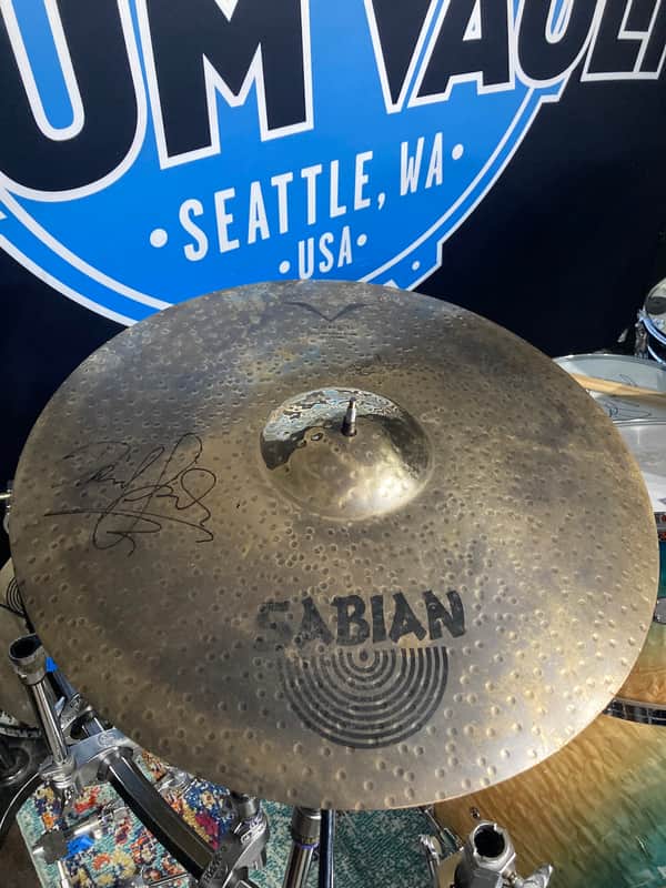David Garibaldi's Tower of Power 21" Sabian Vault Jam Master Ride, Like New, SIGNED!! 2872g 2010s (#S51) image 1