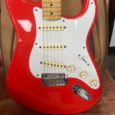 Fender Special Edition Classic Series '50s Stratocaster Fiesta Red With New Gig Bag image 1