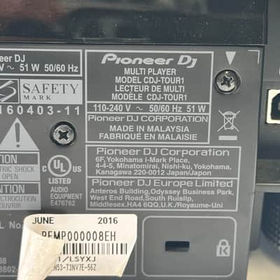 Pioneer DJ CDJ-TOUR1 - Tour System Multi-Player with Foldout Touch Screen image 9