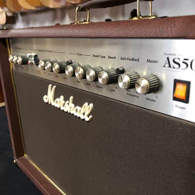 Ampli Marshall Acoustic Soloist AS50D 2 canaux 50 Watts 2x8 Electro-Acoustic guitare et voix image 12