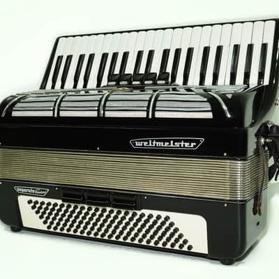 Weltmeister Seperato Standard Accordion 120 Bass, made in Germany, New Straps and Soft Bag for Gift, 2435, Piano Accordian for Adults, Rich and Powerful sound! image 5