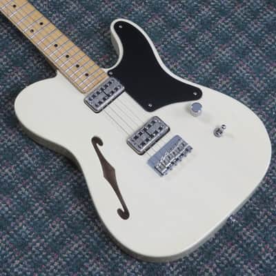 2013 Fender Cabronita Thinline Telecaster White Blonde! 6 lbs. 4 oz.! w/hardshell case image 1