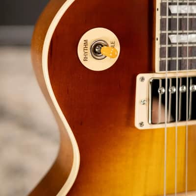 Gibson Les Paul Standard 50s Faded Electric Guitar - Vintage Tobacco with Hardshell Case image 10