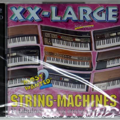 Best Service XX-Large Most Wanted 2 String Machines Sample Library/Sound Library/Sampling Double CD 1990s image 1