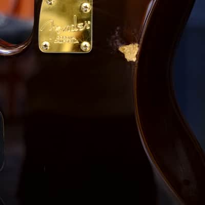 Fender American Deluxe FMT Jazz Bass 2002 - Bourbon Burst image 4